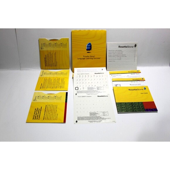 Rosetta Stone French Level 1 Basics Greetings Units 1 to 4 Audio CD No Headset - Picture 8 of 16